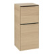 V&B Armoire latérale Subway 3.0 40x86x36,2cm, porte R/Gr bleu volcan, Nord Oa-1