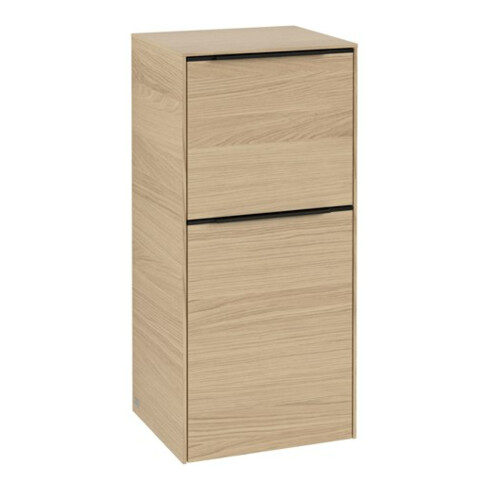 V&B Armoire latérale Subway 3.0 40x86x36,2cm, porte R/Gr bleu volcan, Nord Oa