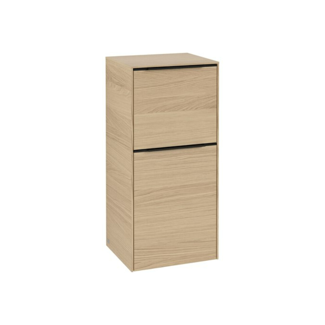 V&B Armoire latérale Subway 3.0 40x86x36,2cm, porte R/Gr bleu volcan, Nord Oa
