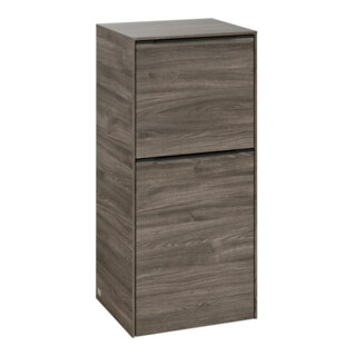 V&B Armoire latérale Subway 3.0 40x86x36,2cm, porte R/Gr bleu volcan, sans poignées