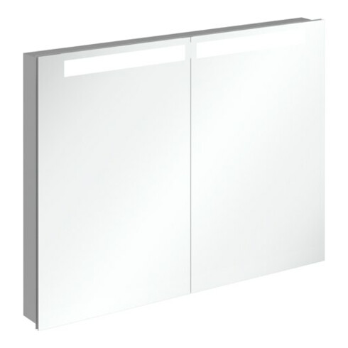 V&B Armoire miroir encastrable MY VIEW IN 100,1x74,7x10,7cm, 13,95 W, LED, 2 portes