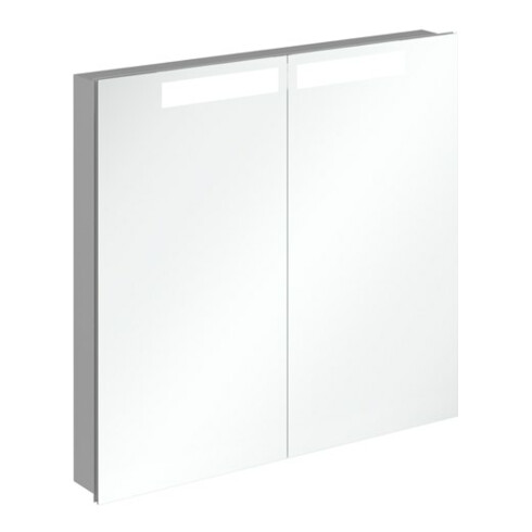 V&B Armoire miroir encastrée MY VIEW 80,1x74,7x10,7cm, 10,85 W, LED, 2 portes