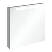 V&B Armoire miroir encastrée MY VIEW 80,1x74,7x10,7cm, 10,85 W, LED, 2 portes