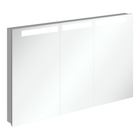V&B Armoire miroir encastrée MY VIEW IN 120,1x74,7x10,7cm, 17,05 W, LED, 3 portes