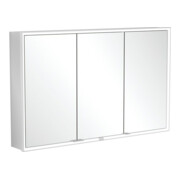 V&B Armoire miroir encastrée MY VIEW NOW 120x75x16,8cm, LED, 3 portes, avec capteur