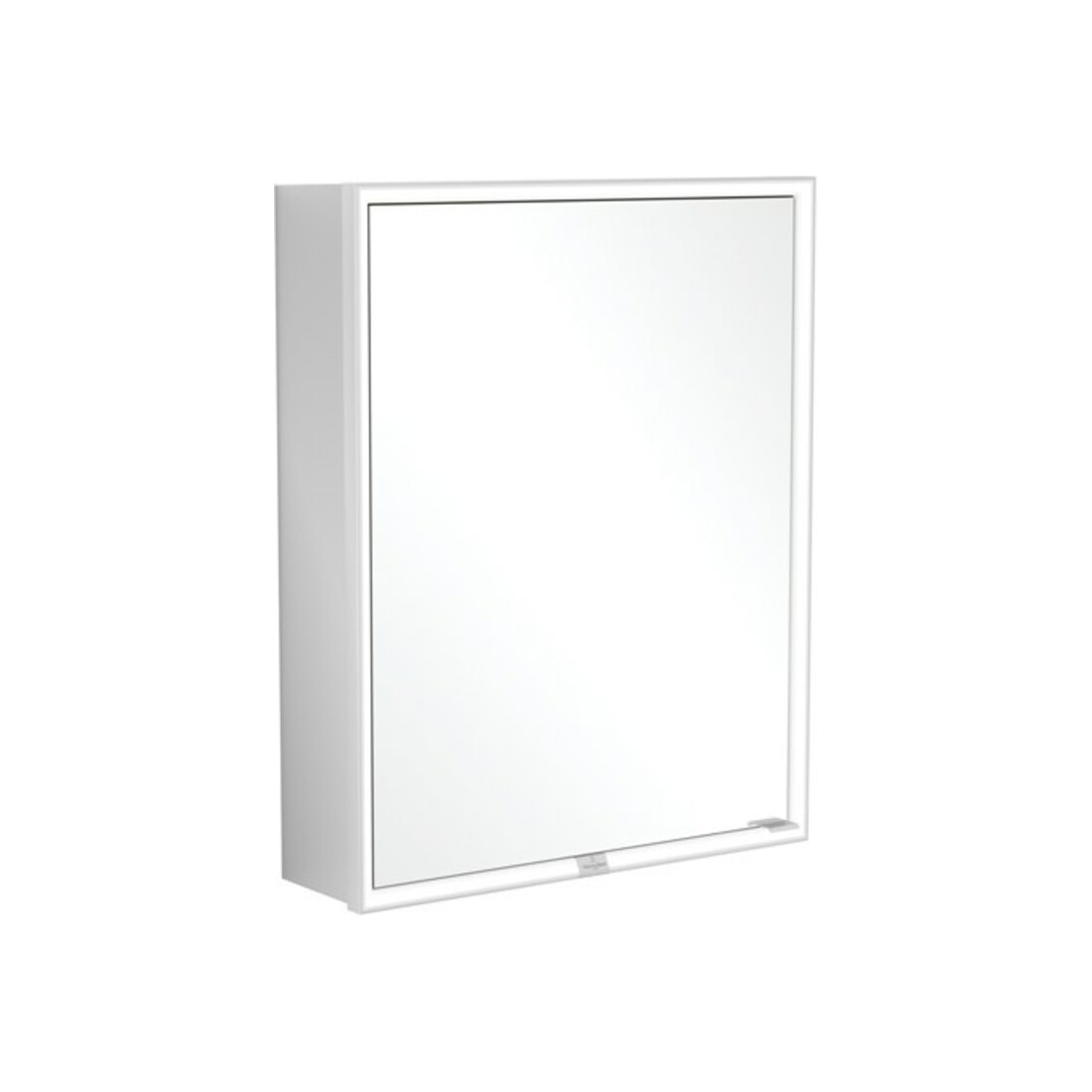 V&B Armoire miroir MY VIEW NOW 60x75x16,8cm, raccord gauche, LED, 1 porte, avec tiroir