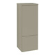 V&B Armoire moyenne avec éclairage latéral Antao 41,4x104x35,6cm, couleur WBP Lac, blanc mat-1
