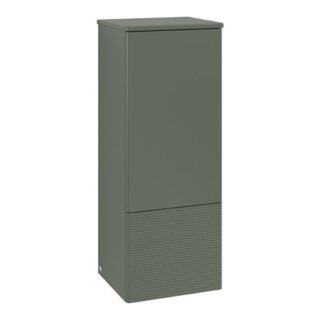 V&B Armoire moyenne avec structure de façade, charnière droite Antao 41,4x104x35,6cm, WBP Lac, lea gre. m Lac
