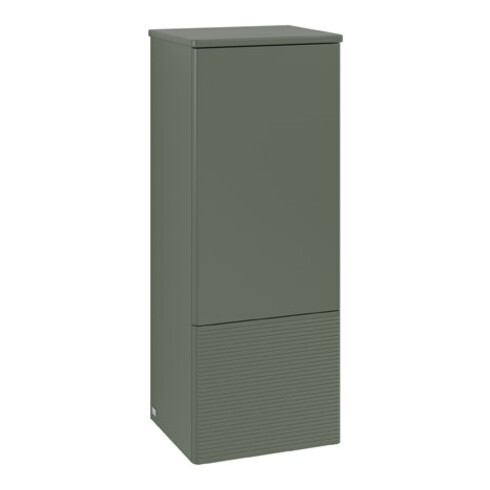 V&B Armoire moyenne avec structure de façade, charnière droite Antao 41,4x104x35,6cm, WBP Lac, lea gre. m Lac