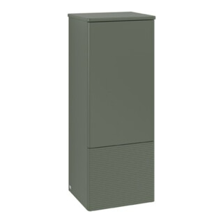 V&B Armoire moyenne avec structure de façade, charnière gauche Antao 41,4x104x35,6cm, WBP Laqué, lea gre. m Laqué