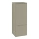 V&B Armoire moyenne gauche structure Antao 41,4x104x35,6cm, laque WBP, gris clair m. laque-1