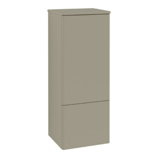 V&B Armoire moyenne re-Structuré Antao 41,4x104x35,6cm, WBP Laqué, bleu moyen avec laque