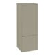 V&B Armoire moyenne re-Struktur Antao 41,4x104x35,6cm, laque WBP, si Gr m Lac-1