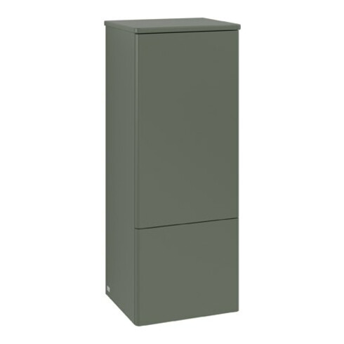 V&B Armoire moyenne sans structure de façade, charnière gauche Antao 41,4x104x35,6cm, laque WBP, lea gre. m Lac