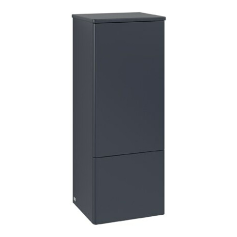 V&B Armoire moyenne sans structure de façade, charnière gauche Antao 41,4x104x35,6cm, WBP Lac, bleu moyen m Lac