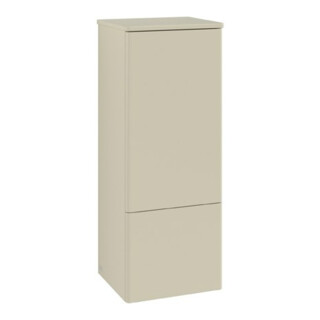 V&B Armoire moyenne sans structure de façade, charnière gauche Antao 41,4x104x35,6cm, WBP Lac, si Gr m Lac