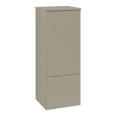 V&B Armoire moyenne sans structure de façade, charnière gauche Antao 41,4x104x35,6cm, WBP Lac, st. Gr m Lac