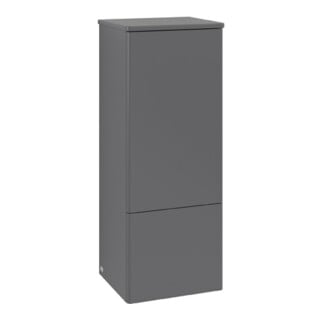V&B Armoire moyenne sans structure de façade, charnière gauche Antao 41,4x104x35,6cm, WBP Laqué, Anthracite m Laqué