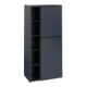 V&B Armoire moyenne Subway 3.0 57,4x120x36,2cm, porte droite/grise, marbre bleu-1