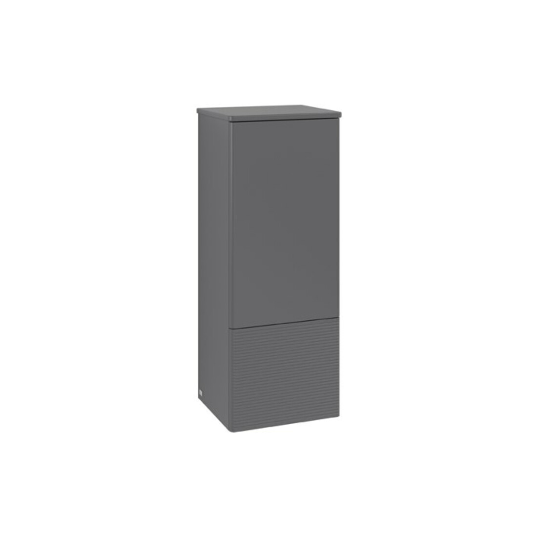 V&B Armoire murale avec structure de façade, charnière droite Antao 41,4x104x35,6cm, WBP Laqué, Anthracite m Laqué