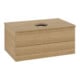 V&B Armoire sous lavabo avec structure de façade Antao 80x36x50cm, couleur WBP chêne miel-1