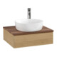 V&B Armoire sous lavabo avec structure frontale Antao 60x19x50cm, HL, WBP w. wal, hon. Oa-3