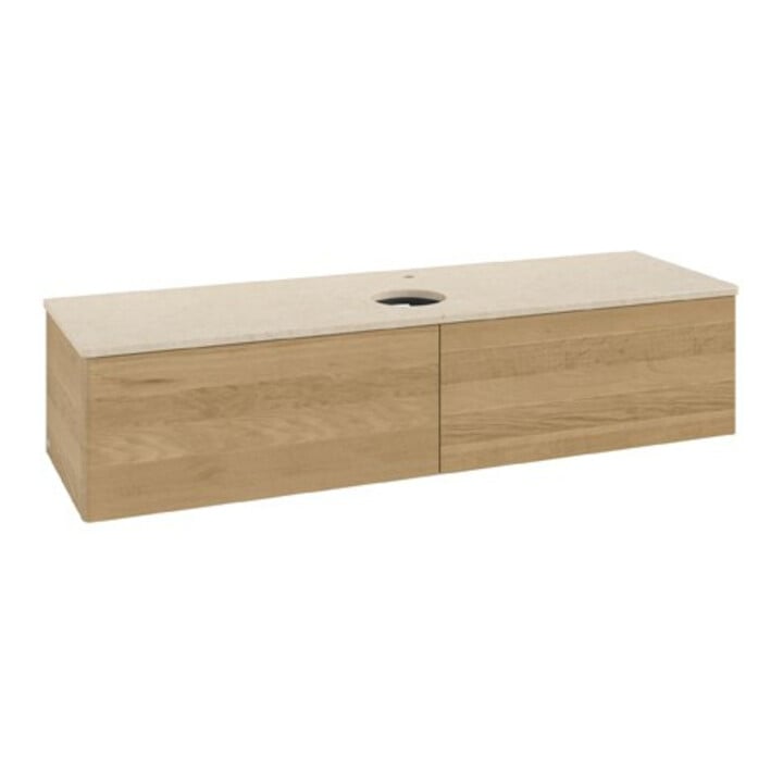 V&B Armoire sous lavabo sans structure de façade Antao 160x50cm, HL, couleur WBP botti., hon. Oa