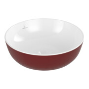 V&B Artis lavabo à poser d 43 cm, sans trop-plein, Bordeaux