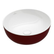 V&B Artis lavabo à poser d 43 cm, sans trop-plein, Bordeaux-4