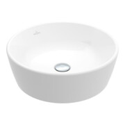 V&B Aufsatzwaschbecken Architectura d= 45cm, rund, mit Überlauf, weiß C-plus-3