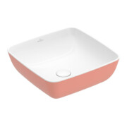 V&B Aufsatzwaschtisch Artis 41x41cm, ek, o. Hahnloch, o. ÜL, Powder