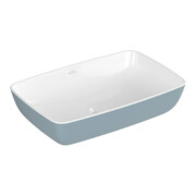 V&B Aufsatzwaschtisch Artis 58x38cm, ek, o. Hahnloch, o. ÜL, Frozen