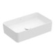 V&B Aufsatzwaschtisch Collaro 56x36cm, o Überlauf, stone white C-plus-1