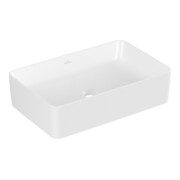V&B Aufsatzwaschtisch Collaro 56x36cm, o Überlauf, stone white C-plus-3