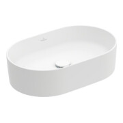 V&B Aufsatzwaschtisch Collaro 56x36cm, o Überlauf, stone white C-plus