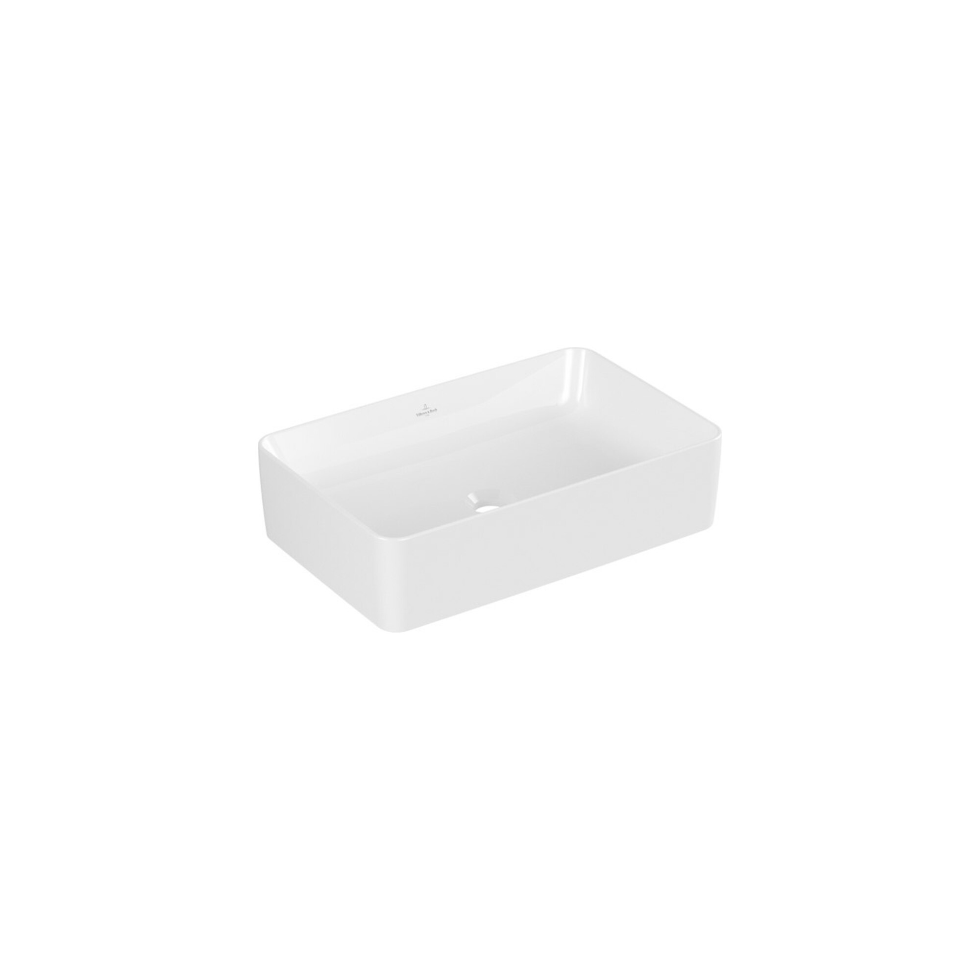 V&B Aufsatzwaschtisch Collaro 56x36cm, ohne Überlauf, weiß ; Villeroy & Boch