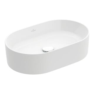 V&B Aufsatzwaschtisch Collaro 56x36cm, ohne Überlauf, weiß C-plus