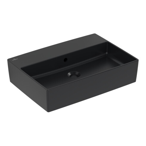 V&B Aufsatzwaschtisch Memento 2.0 62, pure black C-plus, 60x42cm