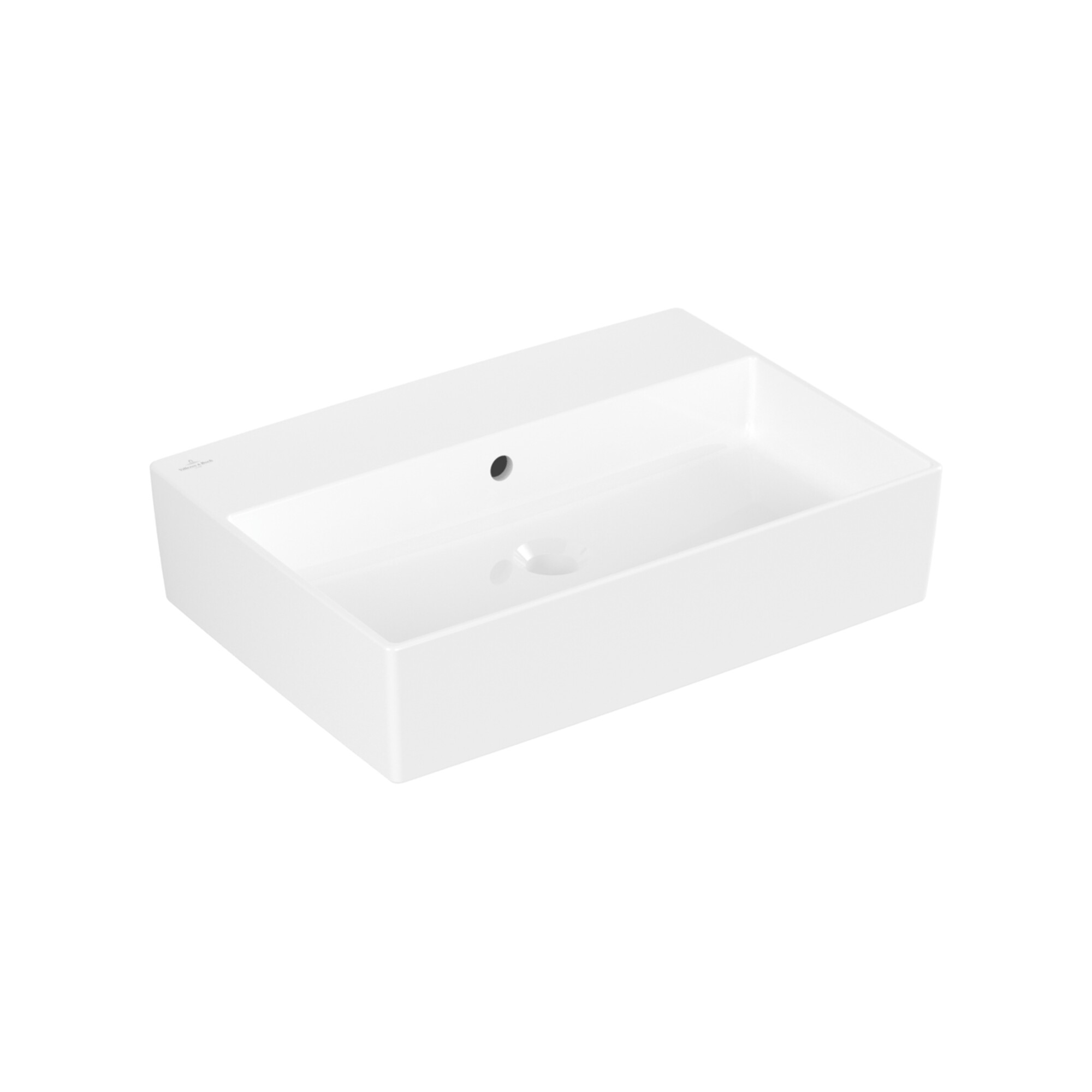V&B Aufsatzwaschtisch Memento 2.0 62, weiß alpin C-plus, 60x42cm ; Villeroy & Boch