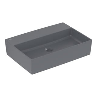 V&B Aufsatzwaschtisch Memento 2.0 63, graphite C-plus, 60x42cm