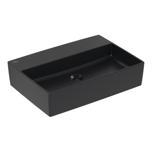 V&B Aufsatzwaschtisch Memento 2.0 63, pure black C-plus, 60x42cm