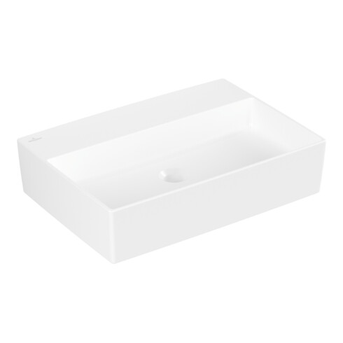 V&B Aufsatzwaschtisch Memento 2.0 63, stone white C-plus, 60x42cm