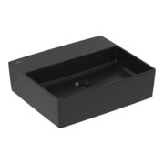V&B Aufsatzwaschtisch Memento 2.0 o. Überlauf, pure black C-plus, 50x42cm