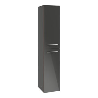 V&B Avento Armoire haute 35x176x40,4 cm, 2 portes, gauche, graphit.