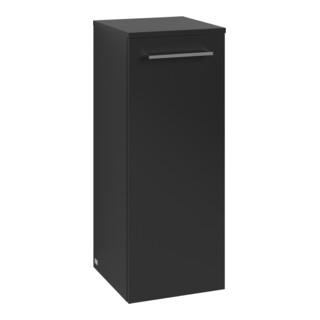V&B Avento Armoire latérale 35x89x40,5 cm, 1 porte, droite, bleu volcan