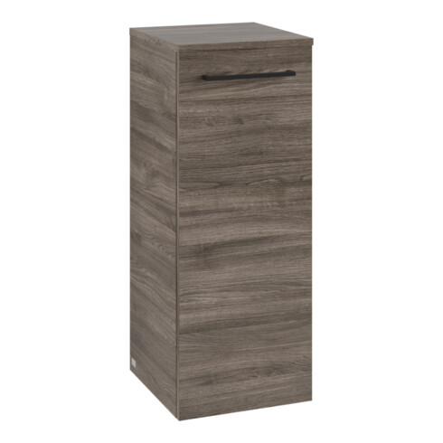 V&B Avento Armoire latérale 35x89x40,5 cm, 1 porte, gauche, bleu volcan, mat Oa