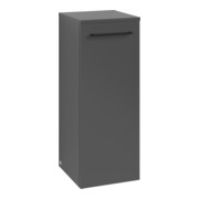 V&B Avento Armoire latérale 35x89x40,5cm, 1 porte, gauche, bleu volcan, graphique