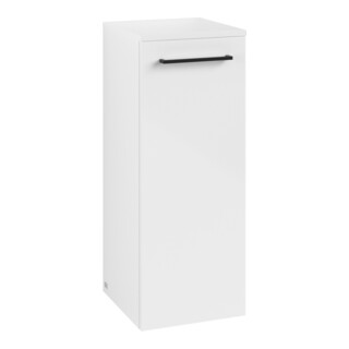 V&B Avento Armoire latérale 35x89x40,5cm, 1 porte, gauche, brillant blanc