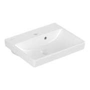 V&B AVENTO lavabo à main 45x37 cm, 1 trou, blanc brillant C+, 45x37 cm, avec trop-plein-3