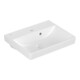 V&B AVENTO Lavabo à poser 45x37 cm, 1 trou, blanc, avec trop-plein-3